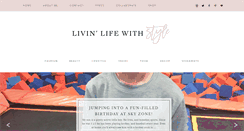 Desktop Screenshot of livinlifewithstyle.com